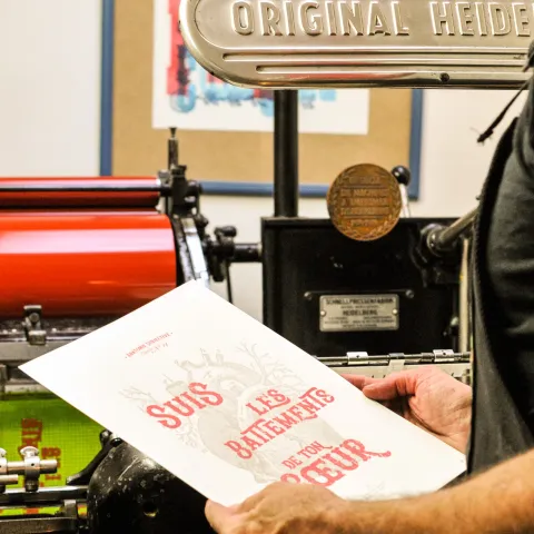 Image mise en avant de L'ATELIER LETTERPRESS
